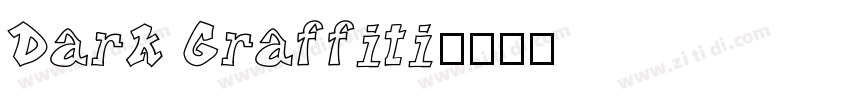Dark Graffiti字体转换